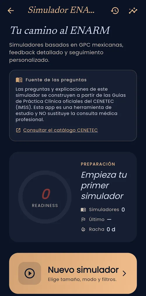 Dr. Tuxedo: Simulador ENARM