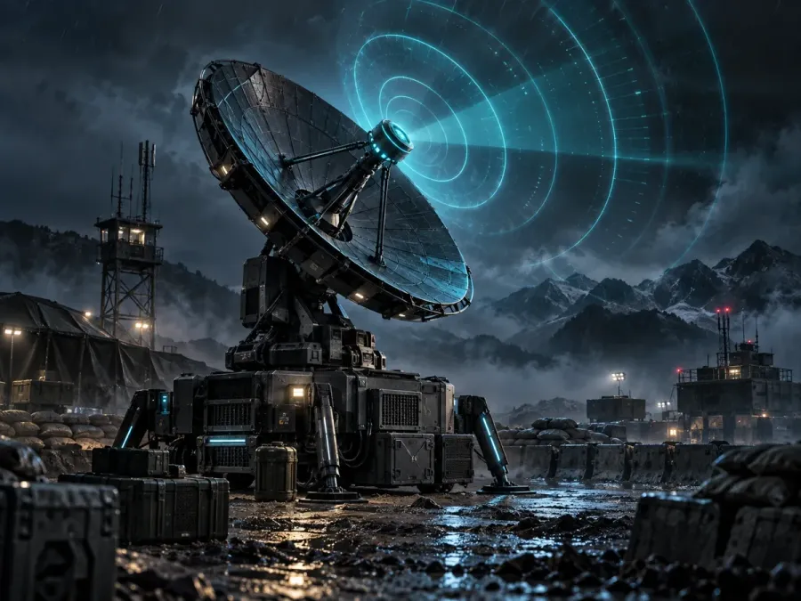 Radar de reconocimiento del universo de Ghost Grid